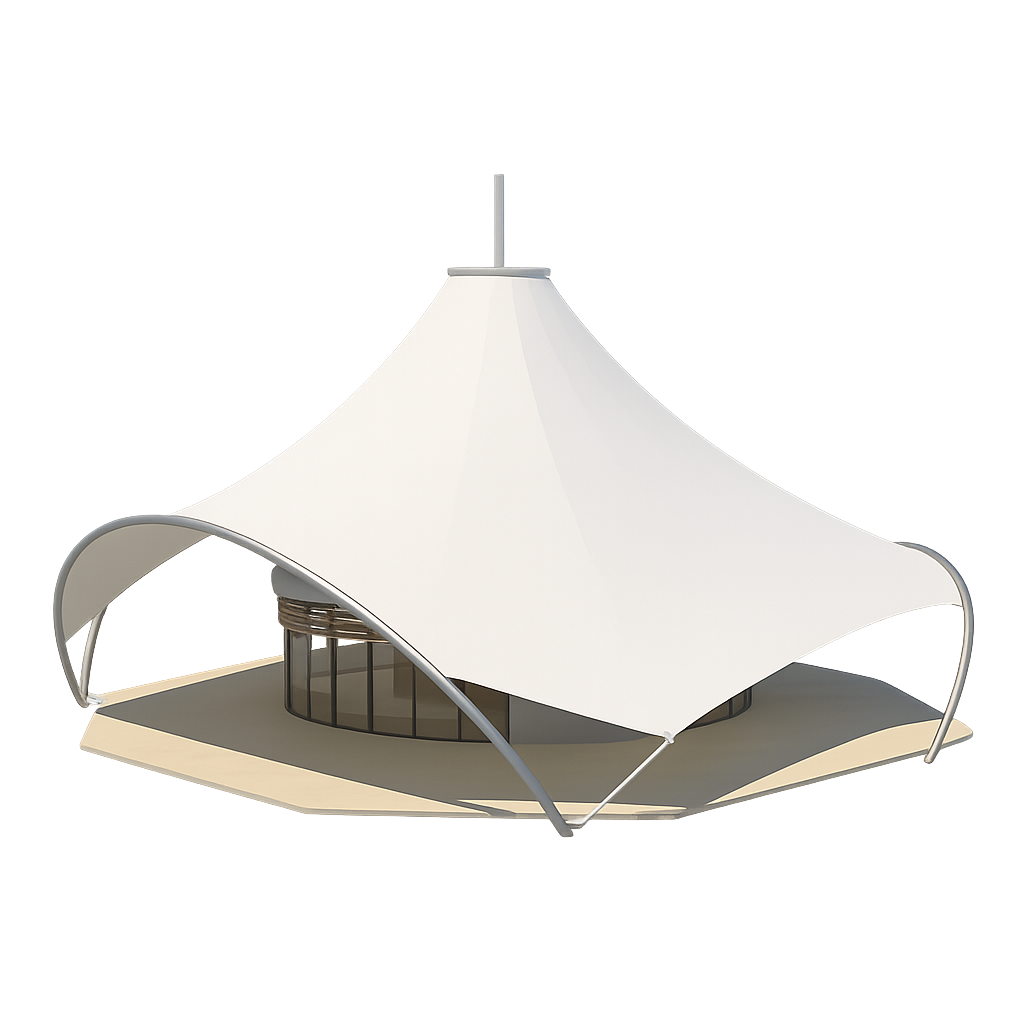 Tensile 3D render