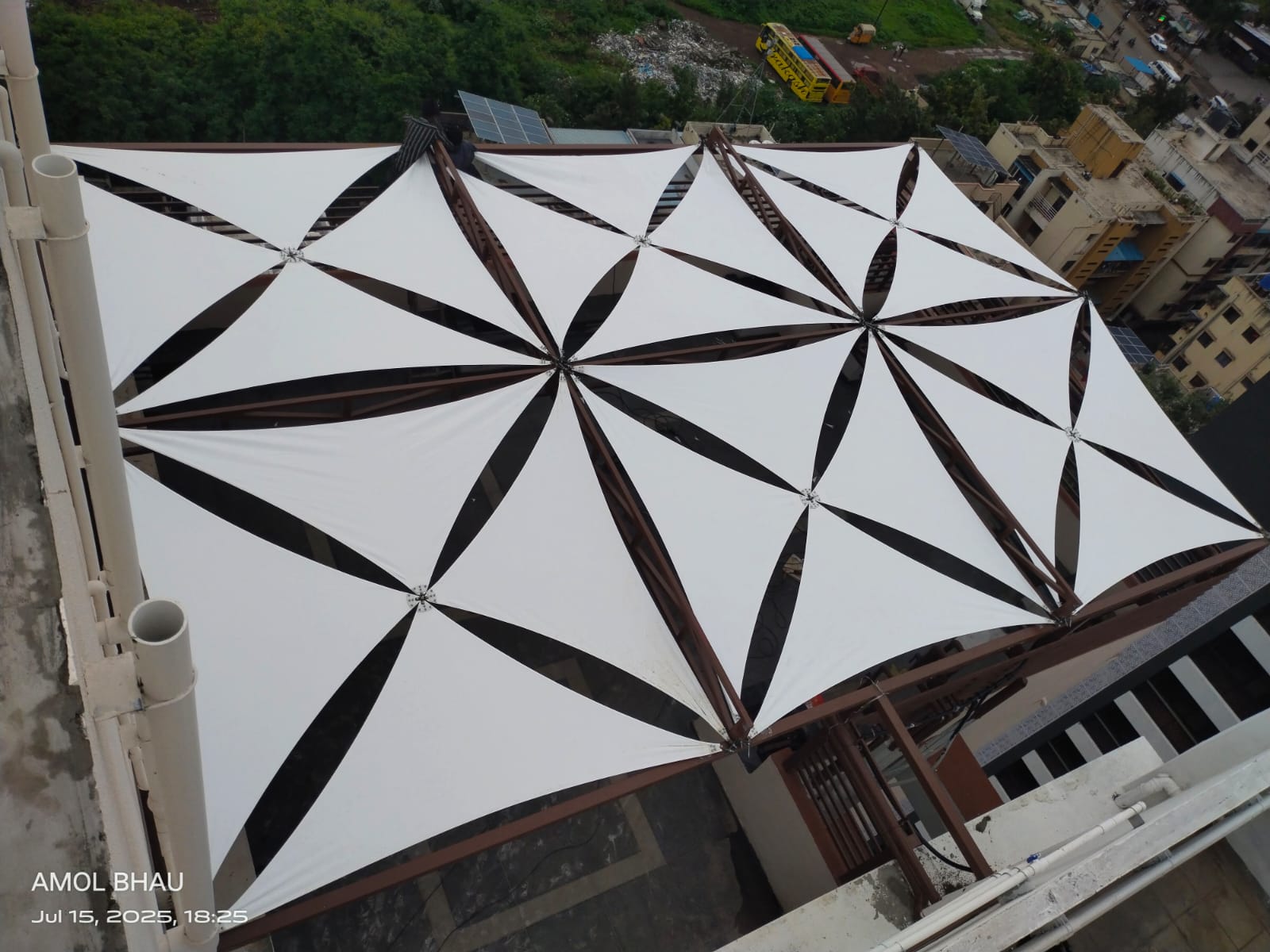 Shade Sail Tensile Structure